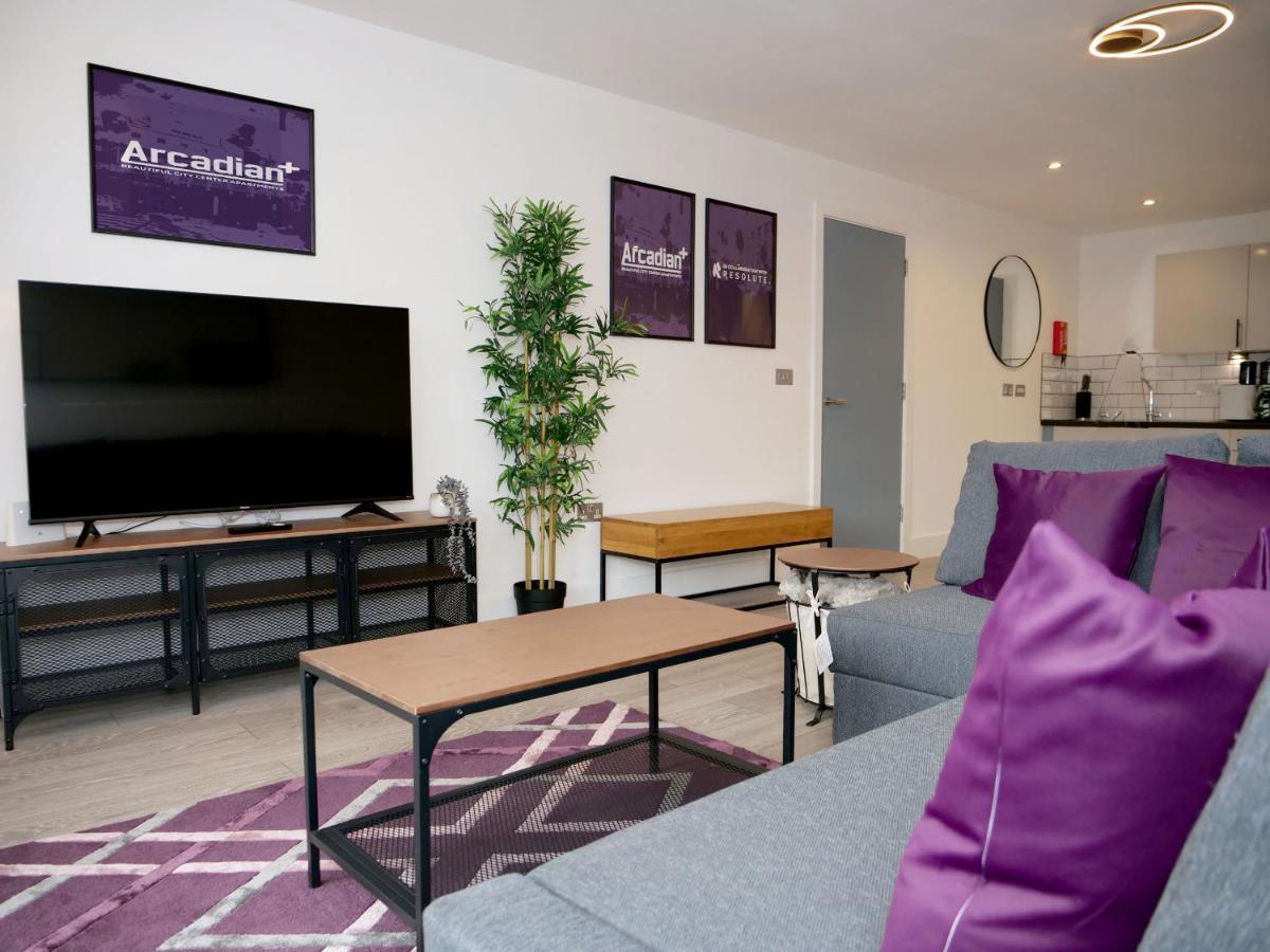 Premium Arcadianplus Two Bedroom Apart - En Suite - Balcony - Brand New Birmingham Exterior photo